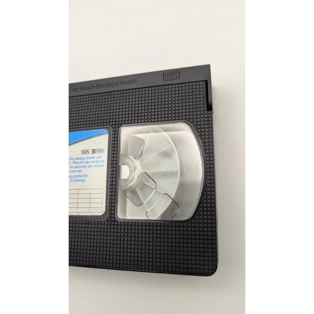 Sony Video Head Cleaner VHS T-6CLDL VCR Cleaning 10 Seconds Cleaning 2002 3m